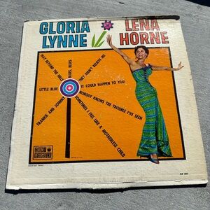 Vintage Gloria Lynne and Lena Horne Album Cover